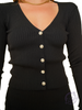 My Right Deep V-Neck Button Cardigan