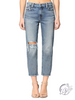 Zoey High-Rise Distressed Mom Jean by Hidden Jeans