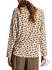 Leopard Printed Garment Dye Loose Fit