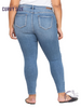 Curvy Jillian High-Rise Distressed Skinny by Cello Jeans