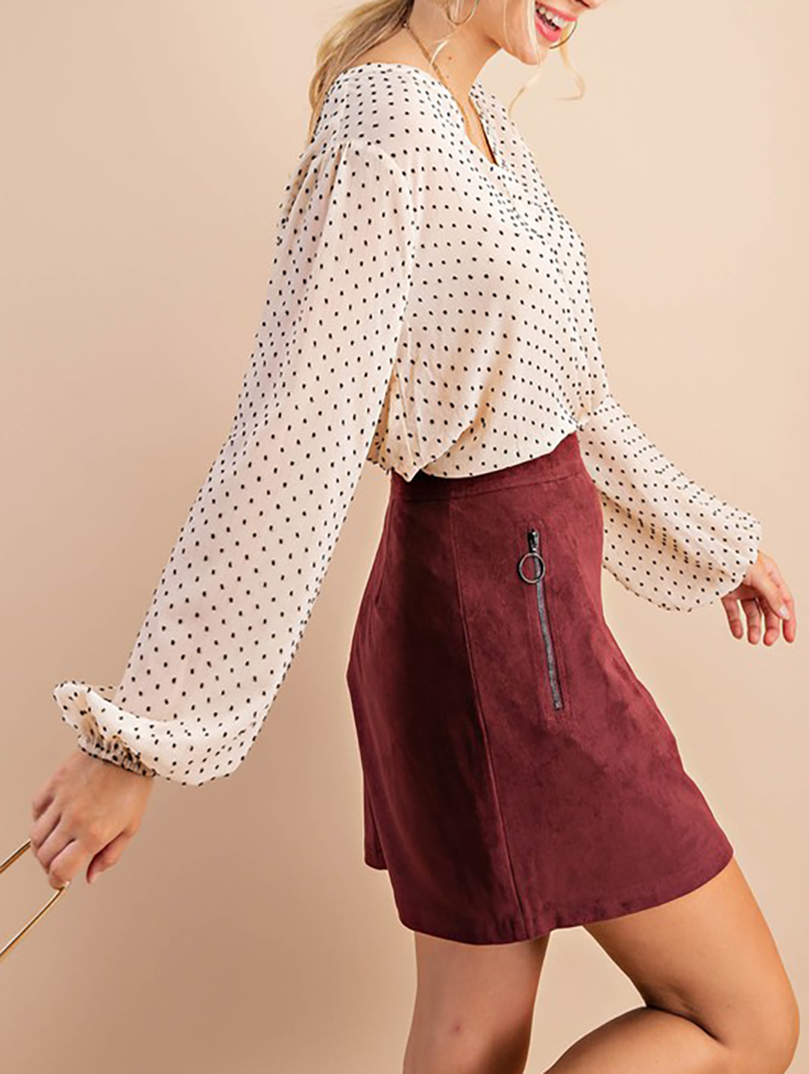 Reaching Out Chiffon Blouse