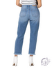 Hannah High-Rise Frayed Hem Mom Jean by Cello Jeans