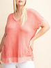 Curvy Feeling Just Right Ribbed Tee