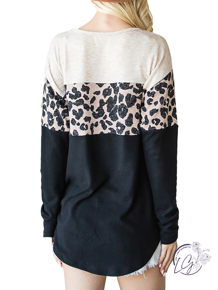 Carrying On Leopard Long Sleeve