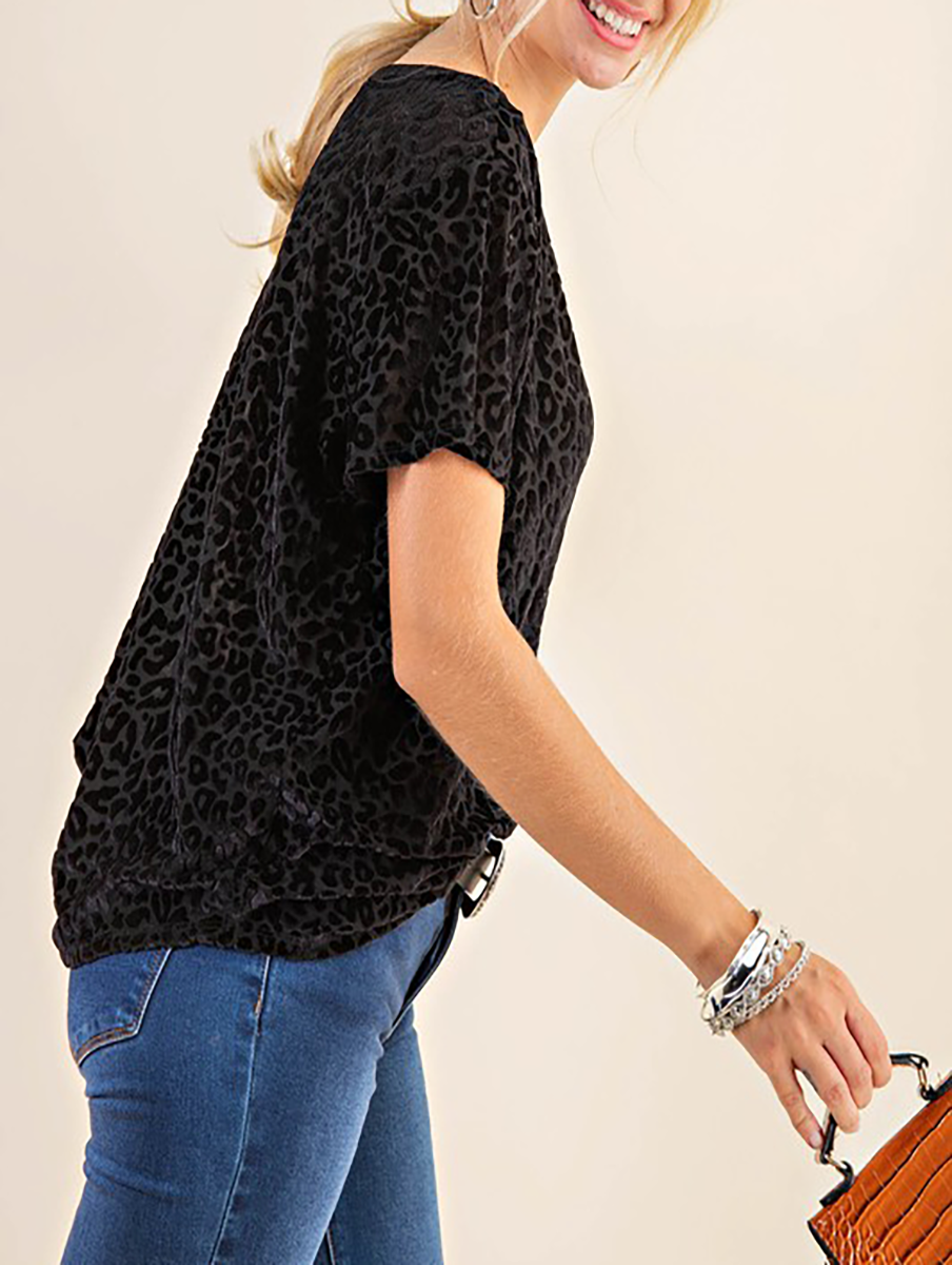 On The Wild Side Burnout Top