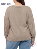 Curvy Forever Young Knit Long Sleeve