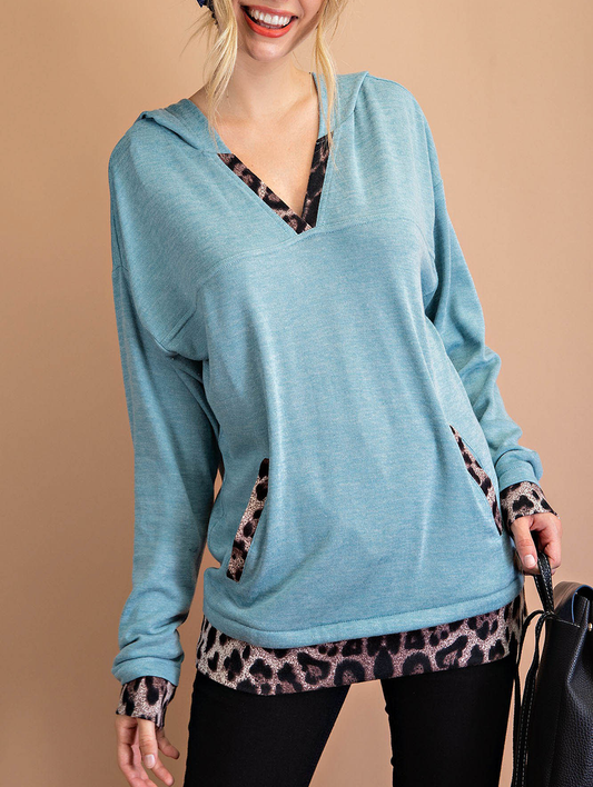 Explore the Wild Leopard Hoodie