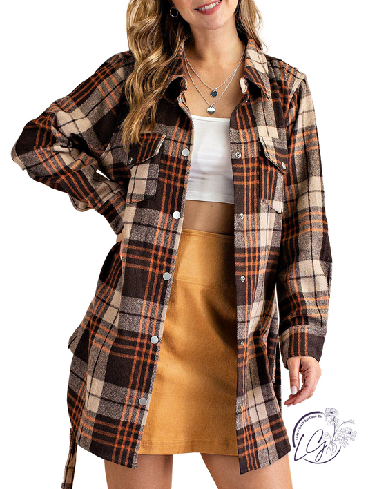 Keep Me Warm Plaid Jacket