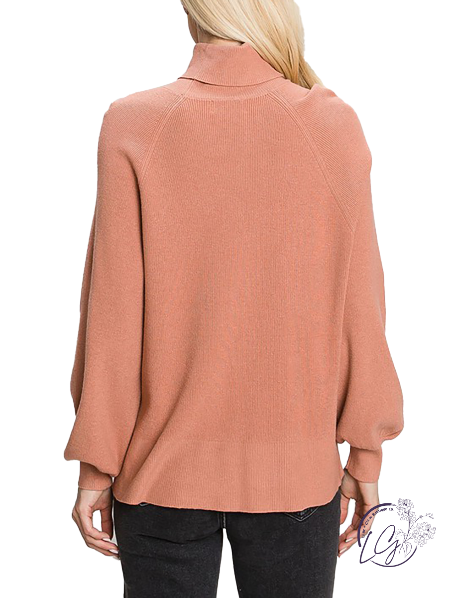 Linked By Love Turtleneck Sweater