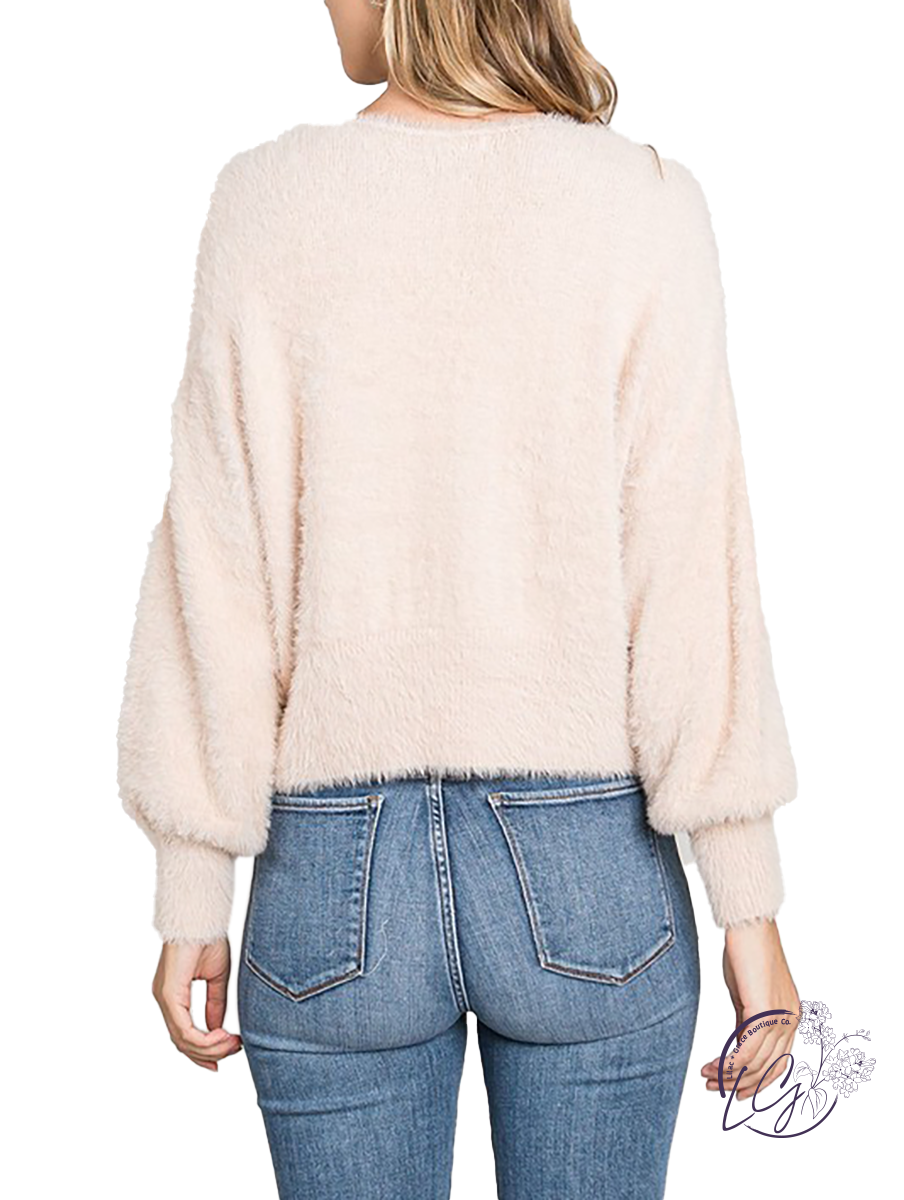 Back Where I Belong V-Neck Sweater