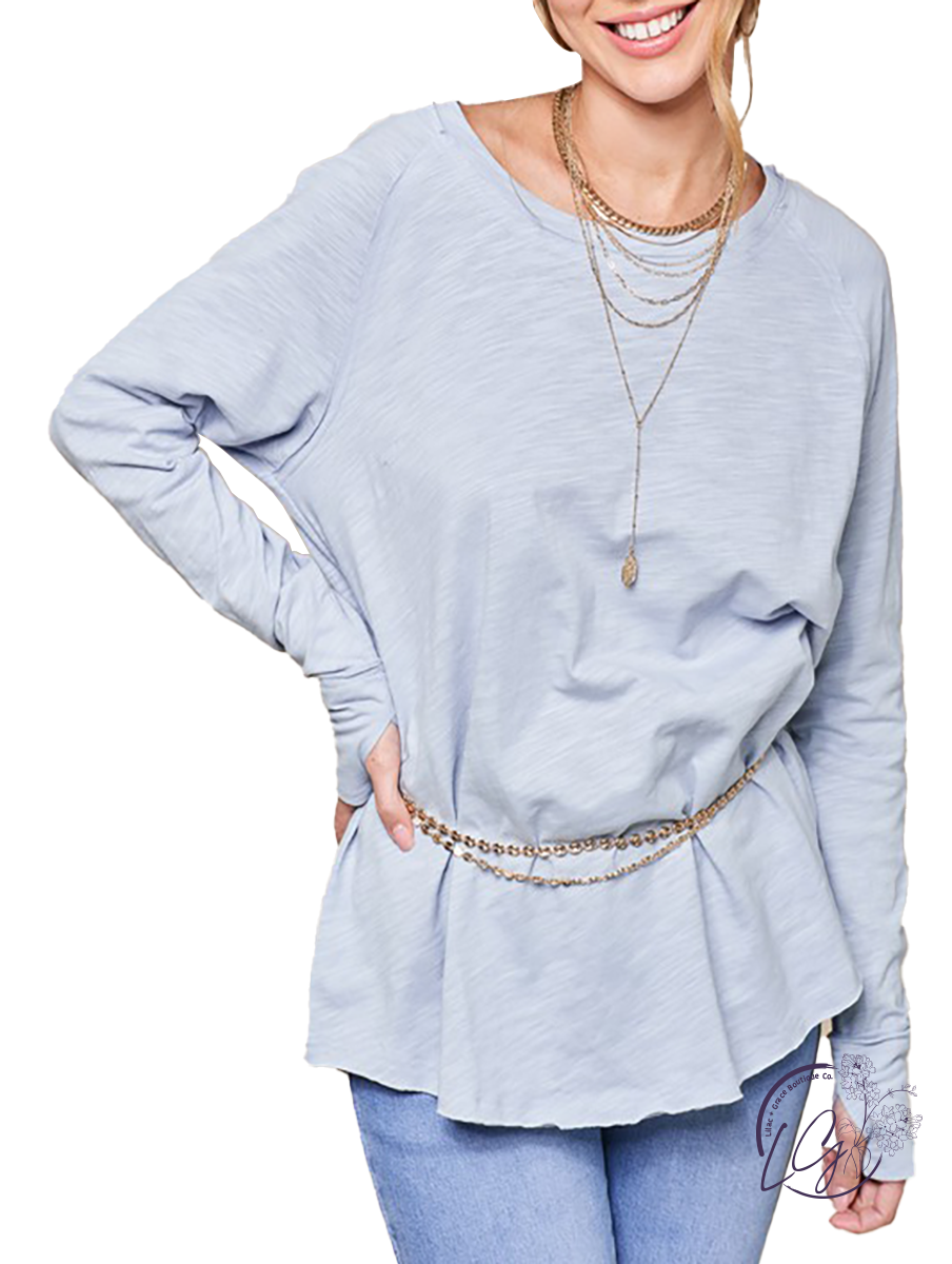 Transitional Essential Long Sleeve Top