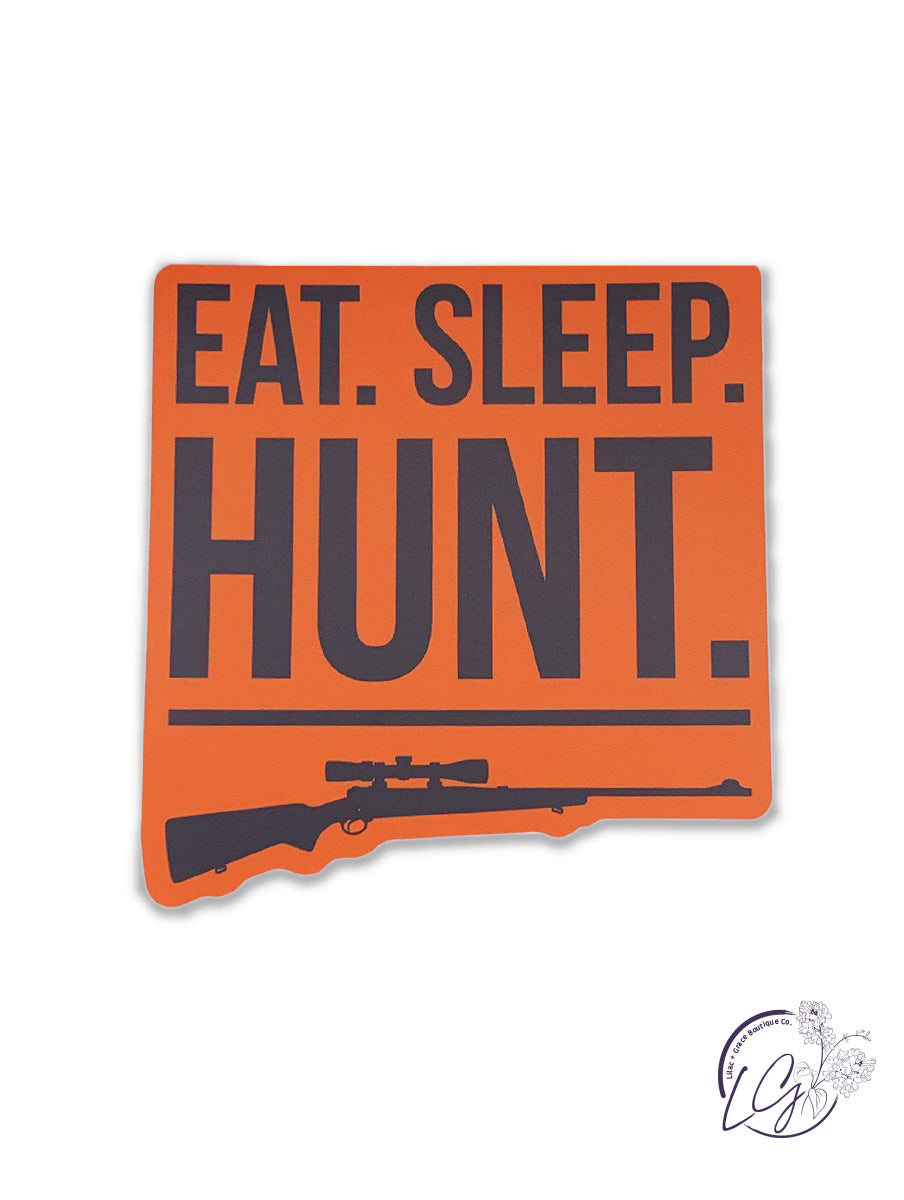 Eat Sleep Hunt Sticker