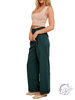 Coming Soon High-Rise Belted Trouser Pants