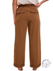 Coming Soon High-Rise Belted Trouser Pants