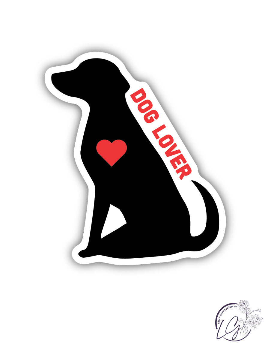 Dog Lover Sticker