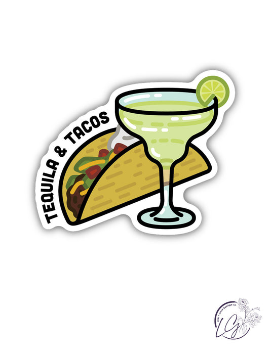 Tequila & Tacos Sticker