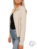 Relaxed Vibes Cable Knit Cropped Cardigan