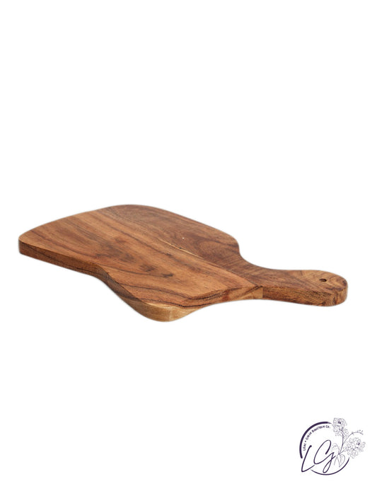 Organic Shaped Acacia Wood Cutting Board