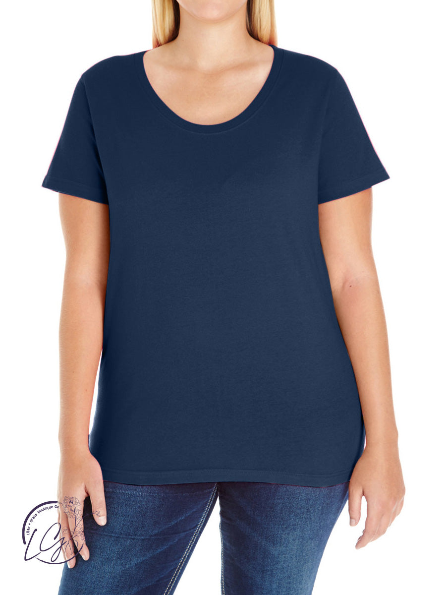 Signature Curvy Basic Tee