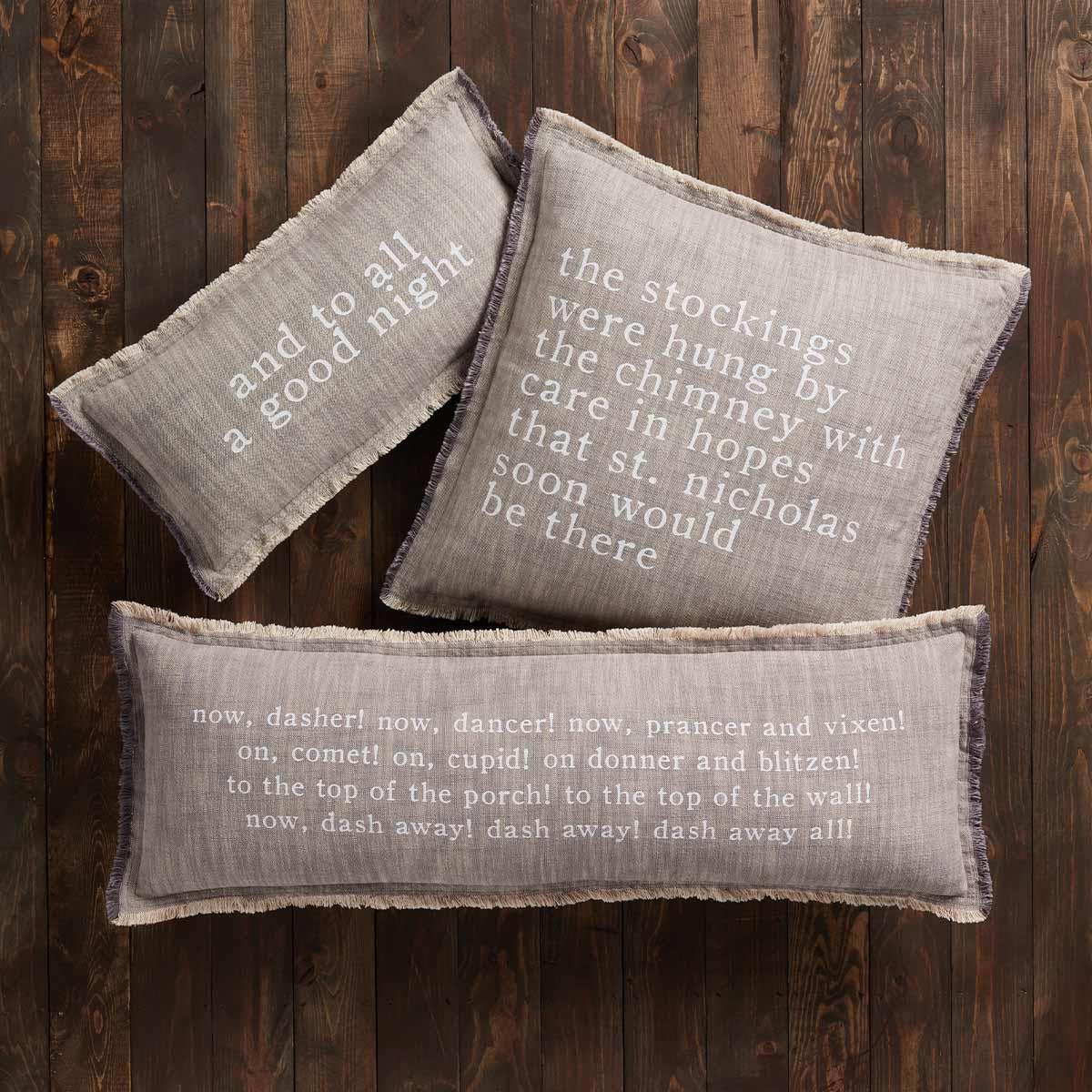 NIGHT BEFORE CHRISTMAS PILLOWS