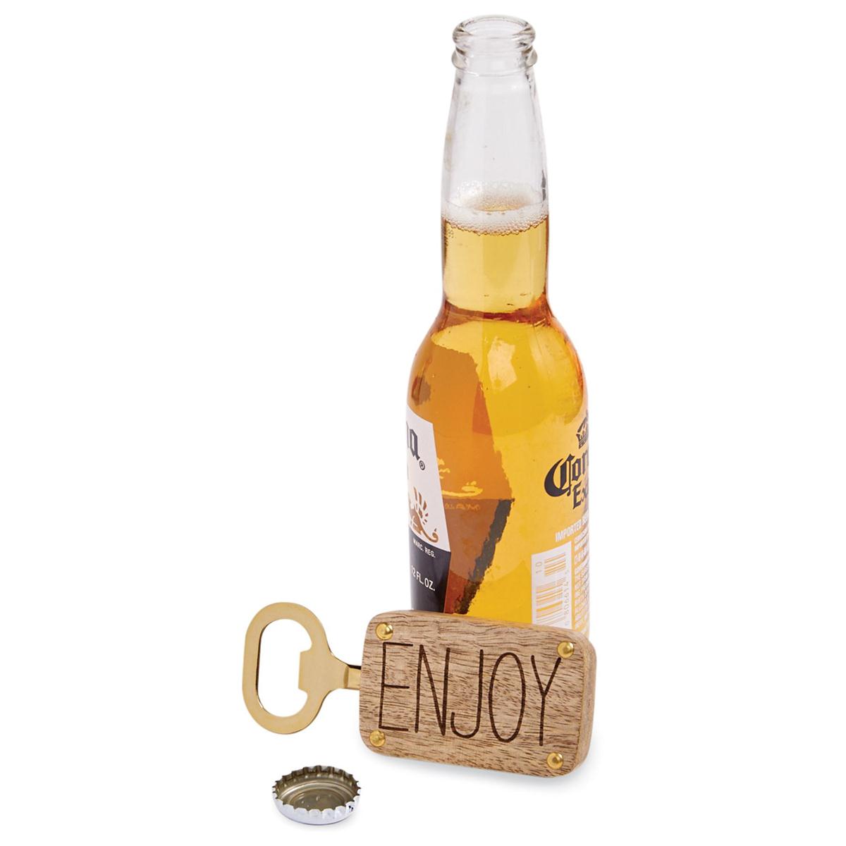 Wood Bottle Opener