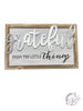 Grateful Little Things Hanger