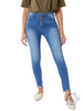 Curvy Taylor High-Rise Button Fly Skinny by KanCan