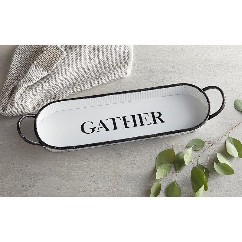 Gather Oval Tray