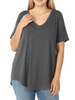 Curvy Must Have V-Neck Tee