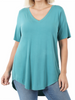 Curvy Must Have V-Neck Tee