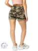 Camryn High Rise Camo Shorts