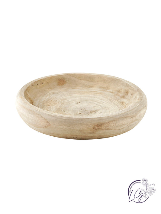 Paulownia Large Wood Bowl