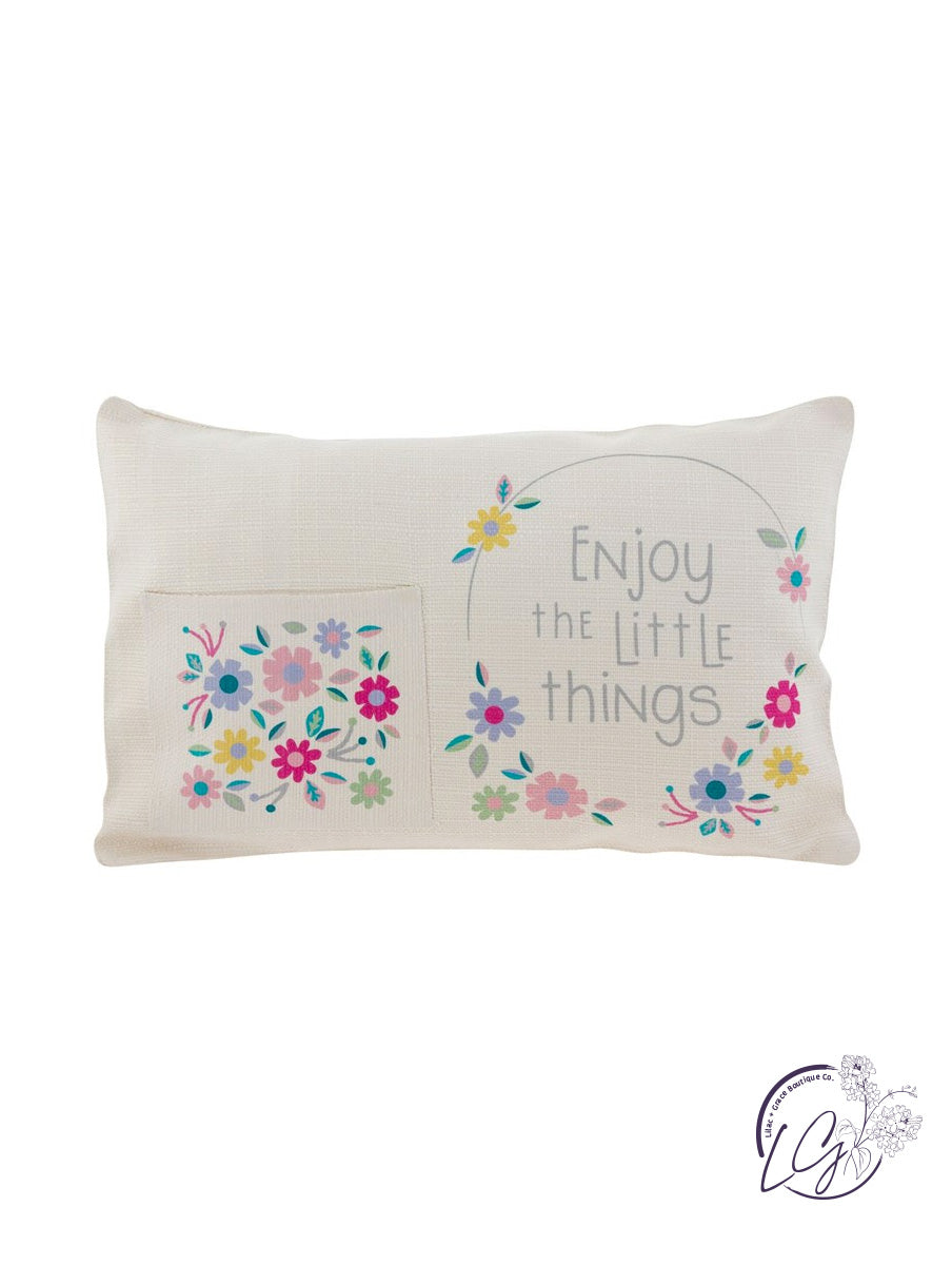 Kids decorative Pillow W/Pocket