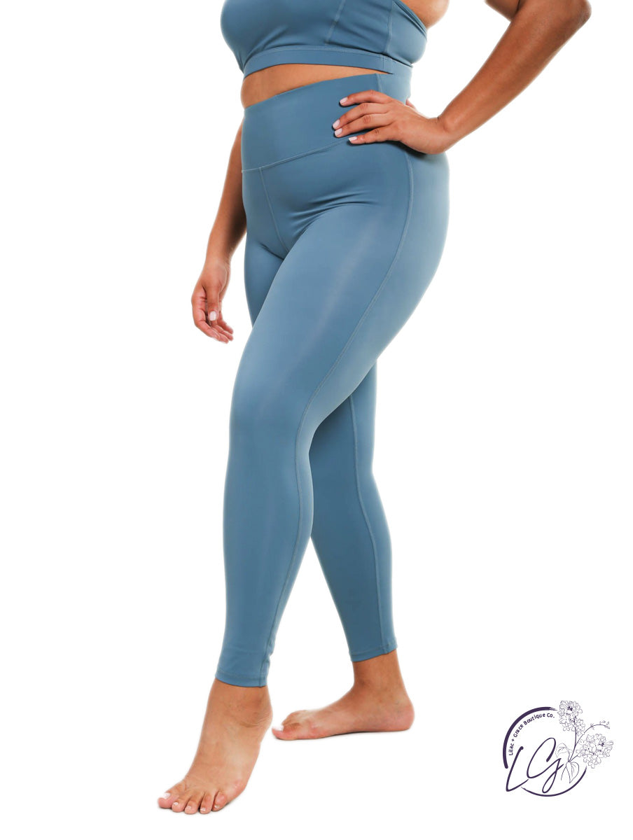 Curvy High-Rise Performance Leggings