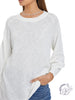 Effortless Slub Sleeve Sweater