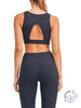 Newport Cutout Overlay Back Performance Sports Bra