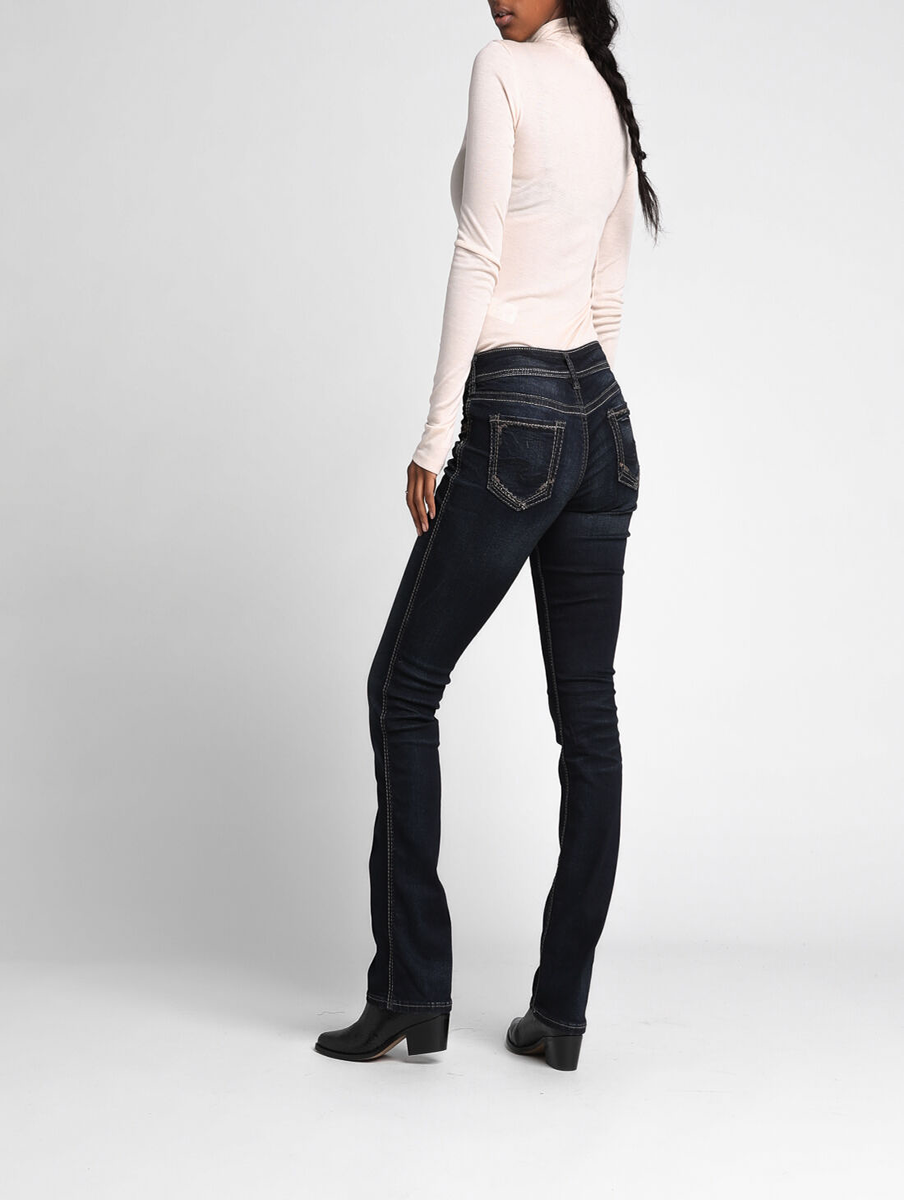 Suki Mid-Rise Slim Boot by Silver Jeans