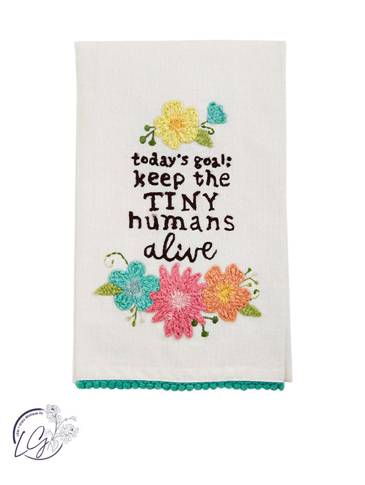 MOM FLORAL TOWELS