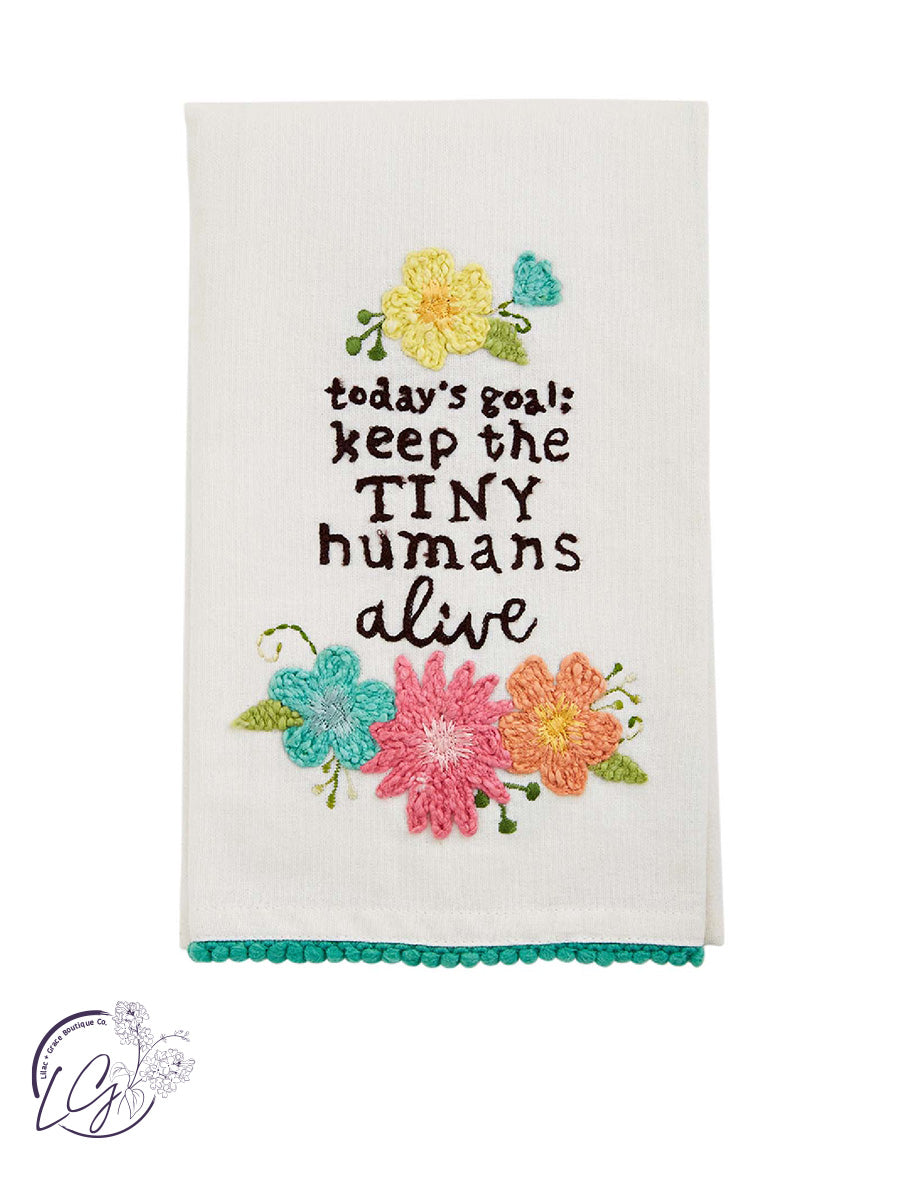 MOM FLORAL TOWELS