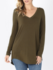 Must Have V-Neck Long Sleeve