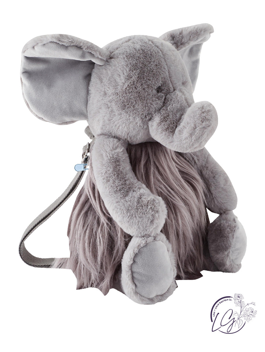 PLUSH ELEPHANT BACKPACK