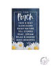 Decorative Blocks with Sayings 5.25"X3.5"