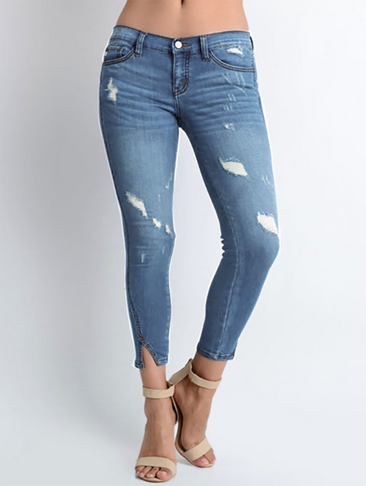 Ruby Low Rise Ankle Skinny By KanCan