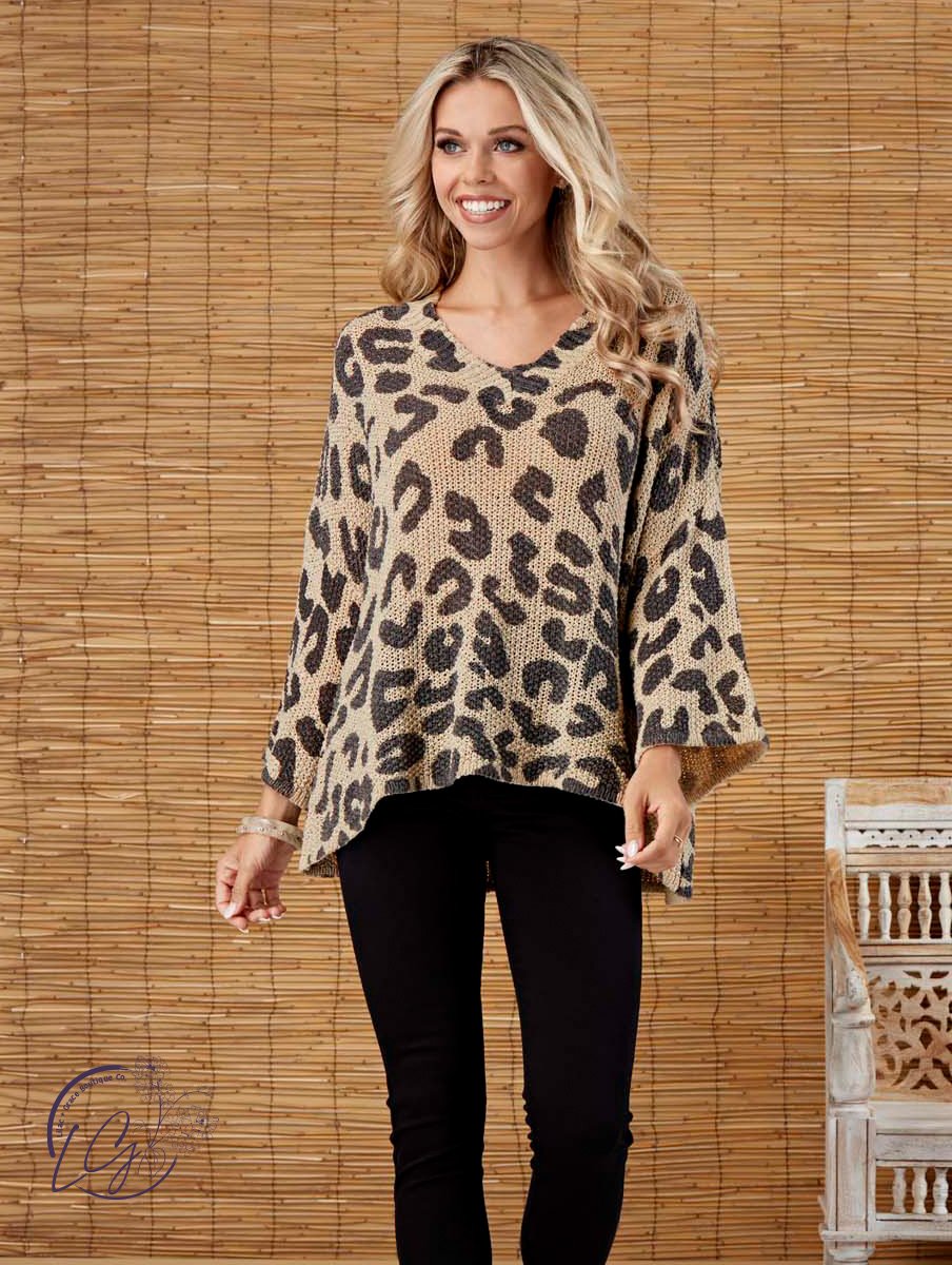 Scarlett Leopard Sweater