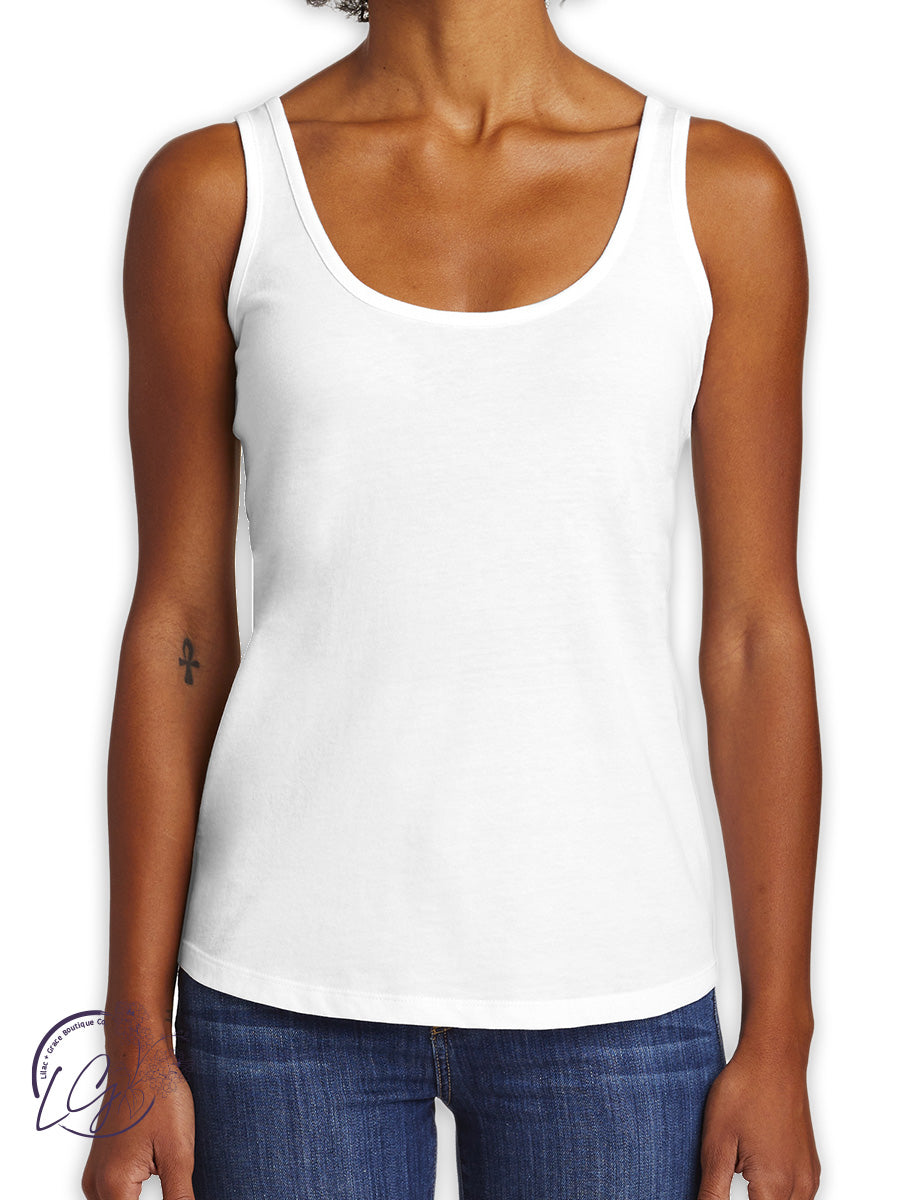 Signature Basic Tank Top in White