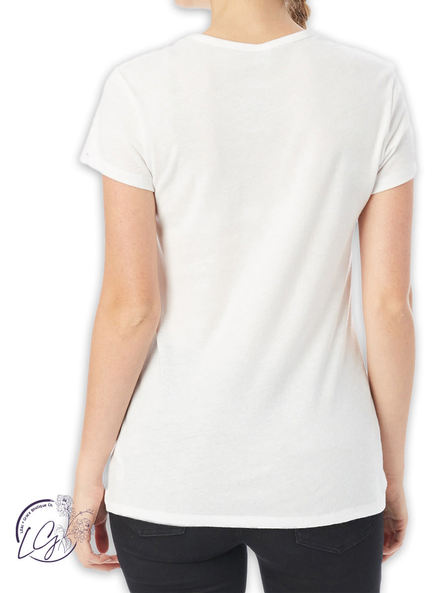 Signature Basic Tee in White