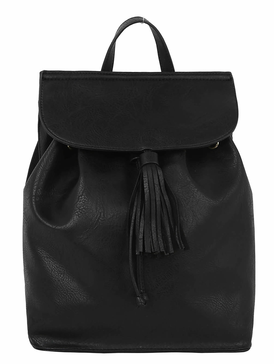 Tassel Drawstring Convertible Backpack