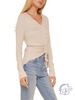 Oh So Sweet Cinched Drawstring Long Sleeve