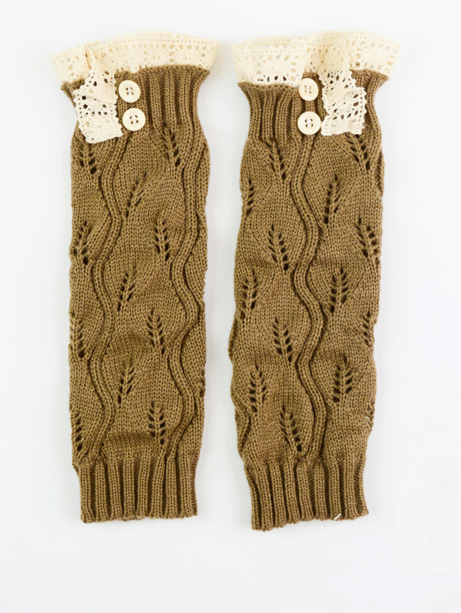 Where She Goes Leg Warmer in Mocha