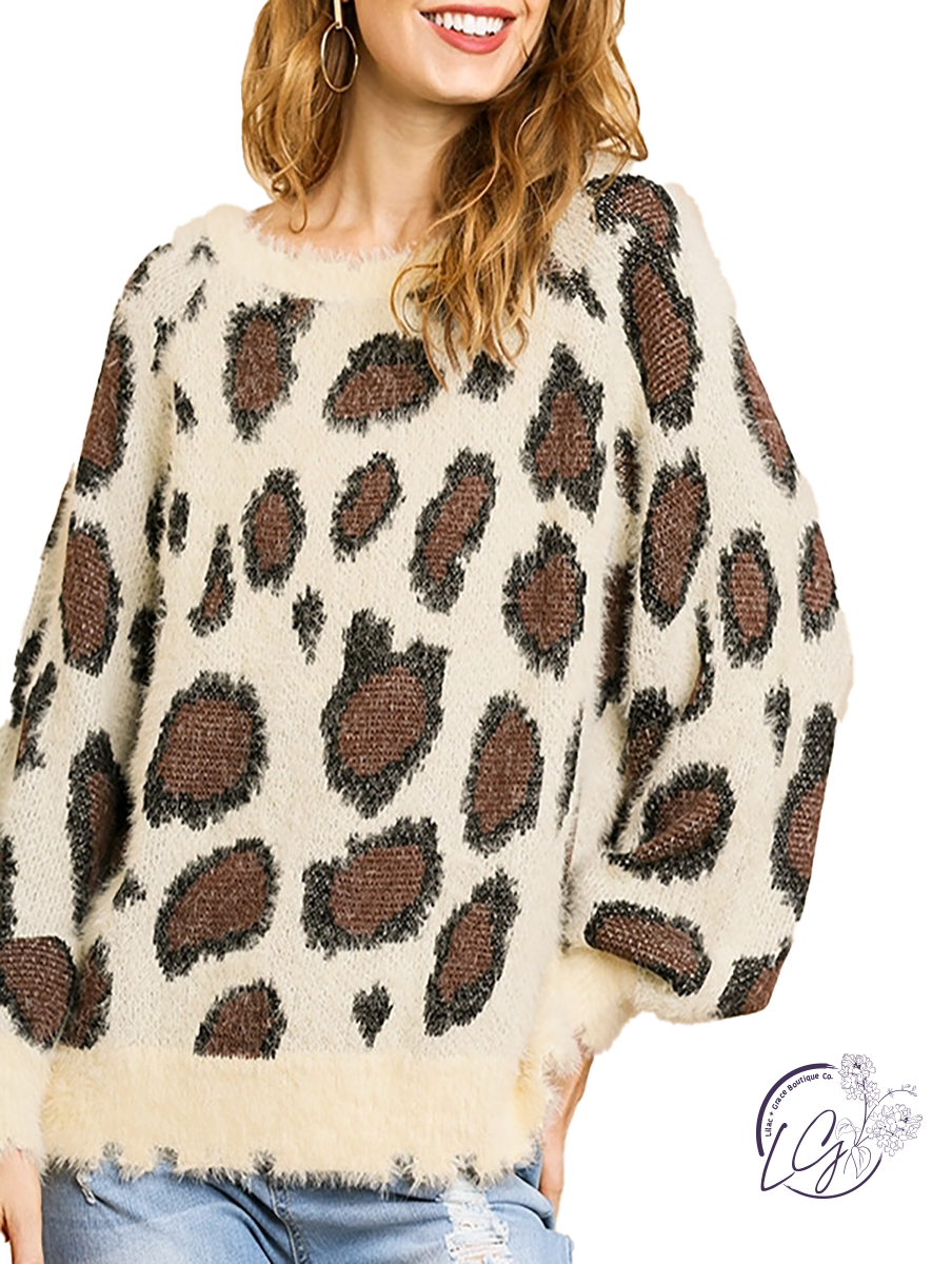 Leopard Ways Sweater